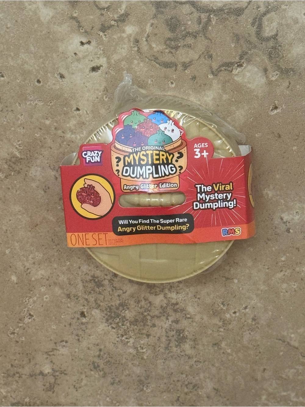The Original Mystery Dumpling Angry Glitter Edition